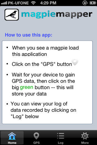 MagpieMap screenshot 2