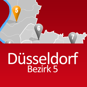 Düsseldorf Bezirk 5 LOGO-APP點子