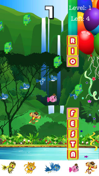 Rio Festa - Flappy Smash Party Free HD Game plus 2 options for cube printing