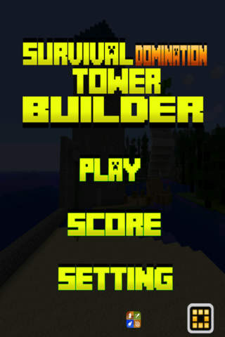 Survival Domination Tower Builder - Fun  Blocks Stacking Game (Best Free Kids Games) screenshot 2