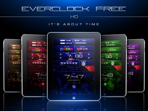 Everclock HD Free :: Alarm Clock