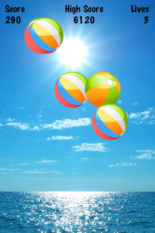 Beach Ball Frenzy screenshot 2