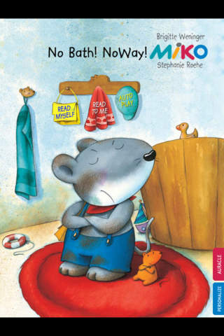Miko - No Bath No Way : An interactive kids bedtime story of a mouse who refuses a bath feeling it w