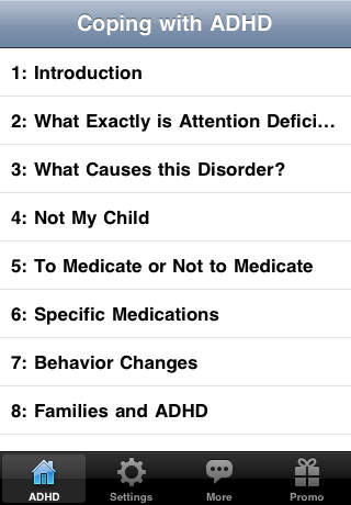 Coping with ADHD (Attention Deficit Hyper Disorder) screenshot 2