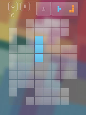 Quadris Puzzle HD Free screenshot 2