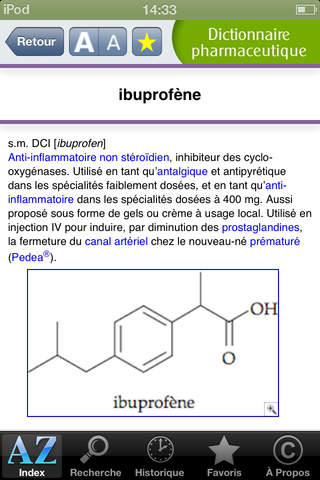 Dictionnaire pharmaceutique screenshot 4