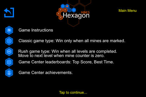 Hexagon Mines screenshot 2
