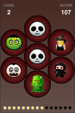 Monster Match Game screenshot 2
