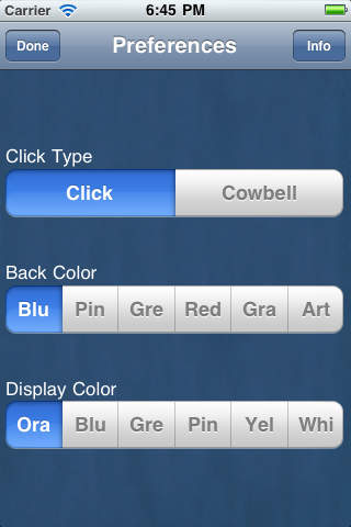Captura de pantalla del iPhone 4