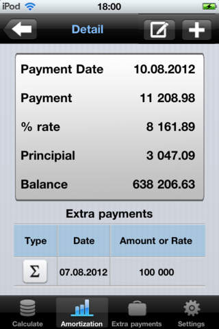 Loan Calculator with Extras screenshot 4