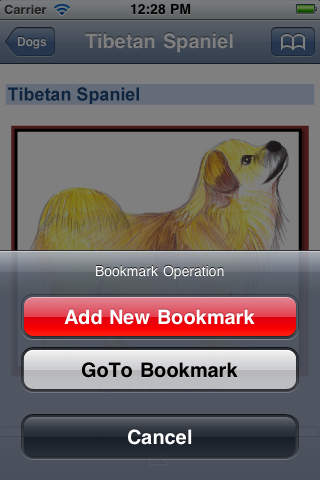 Dogs for iPhone screenshot 2