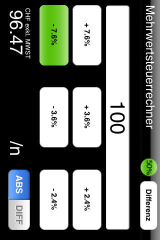 MWST Rechner Schweiz screenshot 3