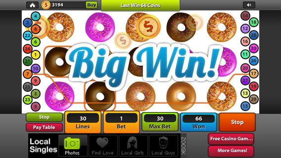 Awesome Supreme Donut Blitz Casino Slot Machine - Win Big Money Jackpots at Lucky Bonanza Free