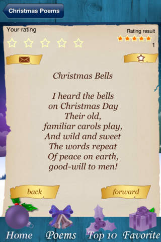 Christmas Poems - The Classic Collection screenshot 2