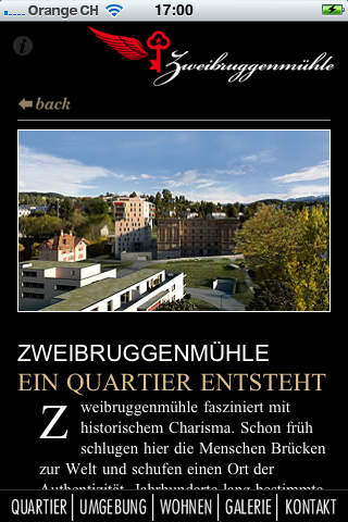 Zweibruggenmühle St. Gallen screenshot 2