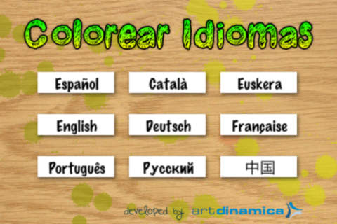 Colorea Idiomas Lite screenshot 2
