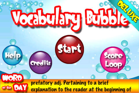 Vocabulary Bubble Deluxe screenshot 4