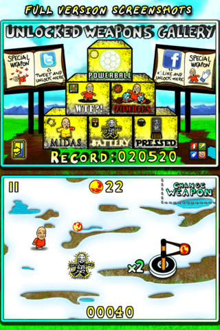 Captura de pantalla del iPhone 3