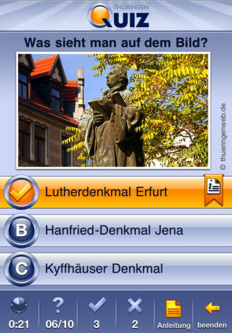 Thüringen-Quiz screenshot 3