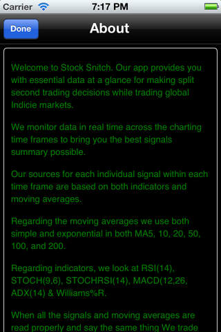 Stock Snitch screenshot 3