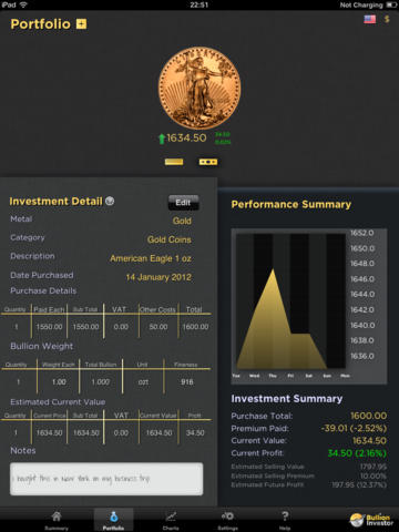 Bullion Investor App screenshot 3