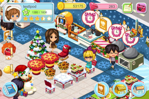 Cafe Street-Christmas Edition screenshot 3
