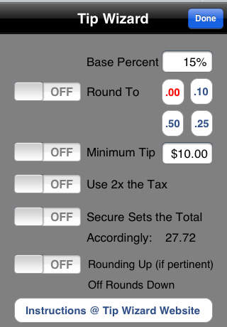 Tip Wizard - Tip Calculator screenshot 4