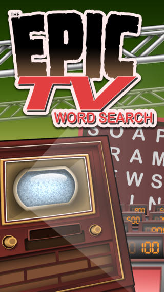 Epic TV Word Search - giant television wordsearch puzzle