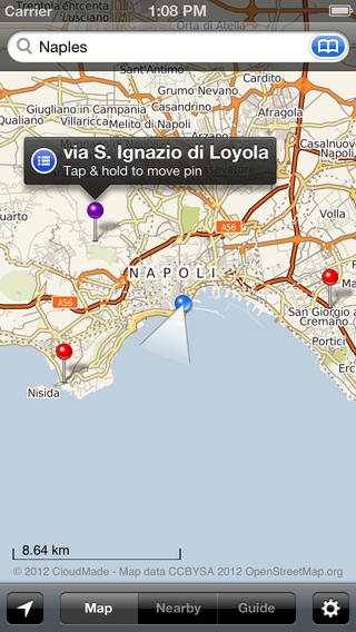 【免費旅遊App】Smart Maps - Naples (Napoli, Pompeii & Capri)-APP點子