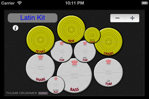 Thumb Drummer - Virtual Drum Kit