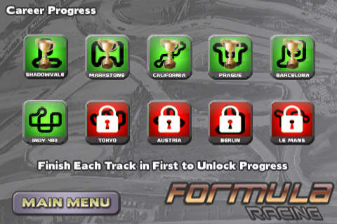 Formula Racing Lite screenshot 3