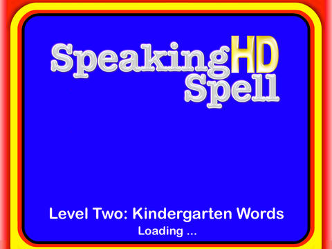 Speaking Spell Kindergarten - HD screenshot 3