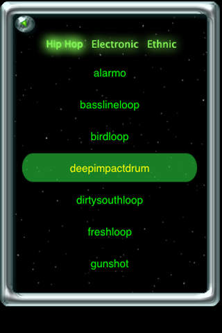 Captura de pantalla del iPhone 3