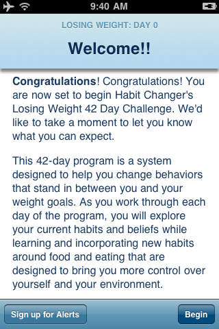 Habit Changer® Losing Weight
