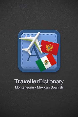 Traveller Dictionary and Phrasebook Montenegrin - Mexican Spanish