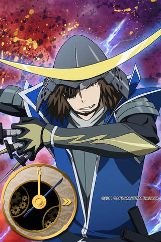 Sengoku Basara: The Movie Wallpaper Clock Masamune version screenshot 4