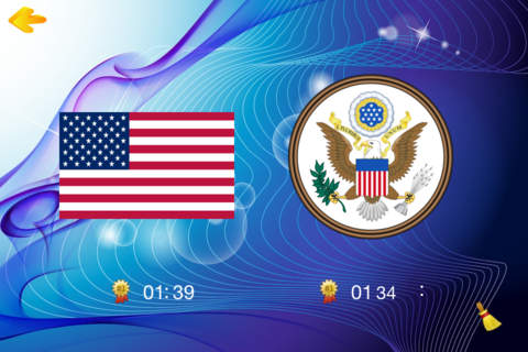 50 flags and seals of the United States screenshot 4