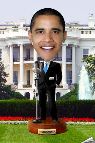 Pocket Obama Lite - Interactive Bobblehead So...