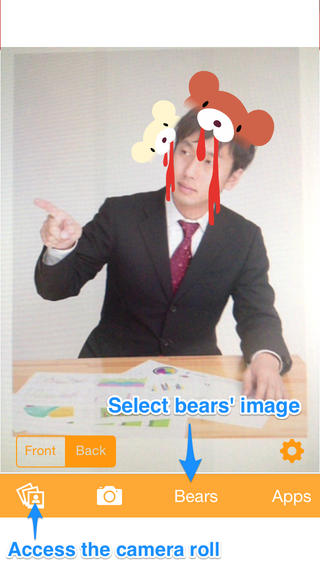 【免費攝影App】BearCamera -Take photos with bears!--APP點子