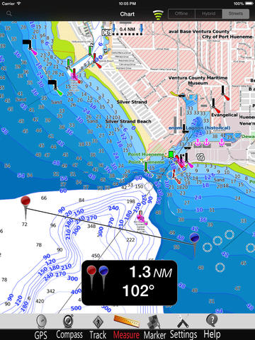 免費下載交通運輸APP|California GPS Nautical charts pro app開箱文|APP開箱王