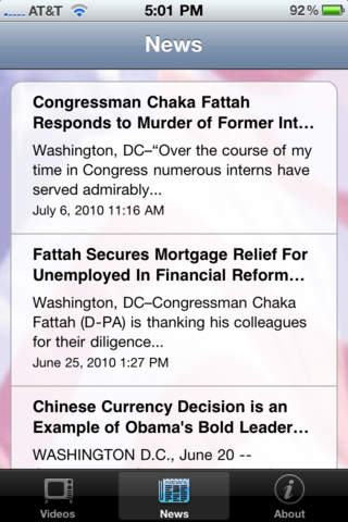 U.S. Representative Chaka Fattah, 2nd District of Pennsylvania screenshot 3