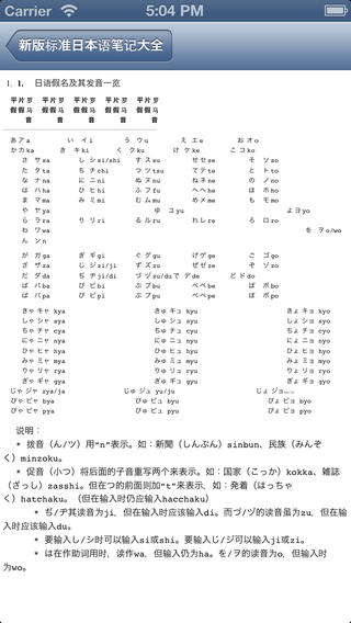 【免費書籍App】新版标准日本语笔记大全-APP點子