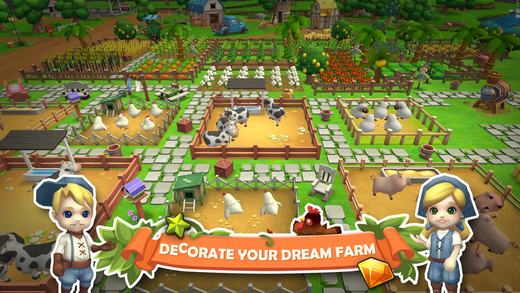 【免費遊戲App】Mini Farm-APP點子