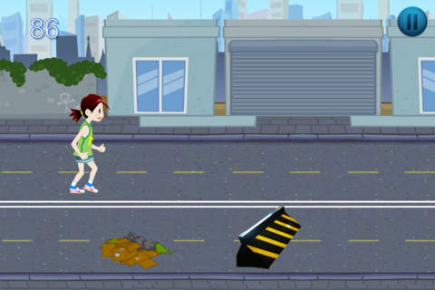 Girly Street Run Racing - Bumpy Road Condition Jumper Race Pro screenshot 2
