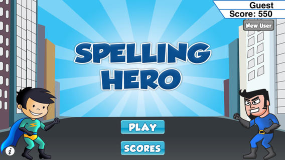 Spelling Hero Game