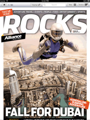Rocks adventure and travel magazine screenshot 2