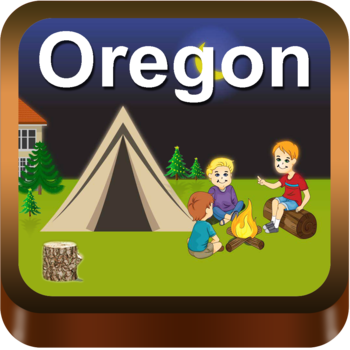 Oregon Campgrounds LOGO-APP點子