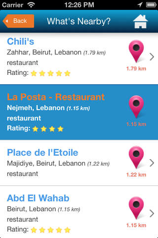 Beirut guide, map, hotels, events & weather (لبنان دليل، والطقس، والفنادق) screenshot 3