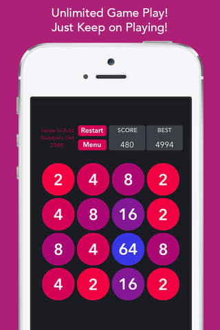2048 Multi - Puzzle Logic Board Game for All Ages! screenshot 3
