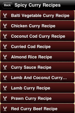 Spicy Curry Recipes screenshot 2